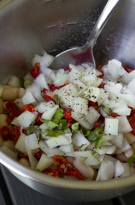 Italian White Bean Salad Ingredients