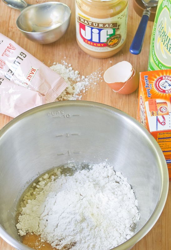 Peanut Butter Caramel Cookie Sandwiches Ingredients