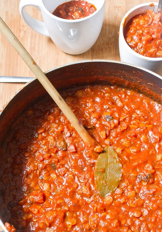 Hipsterfood’s Easy Lentil Soup Yield