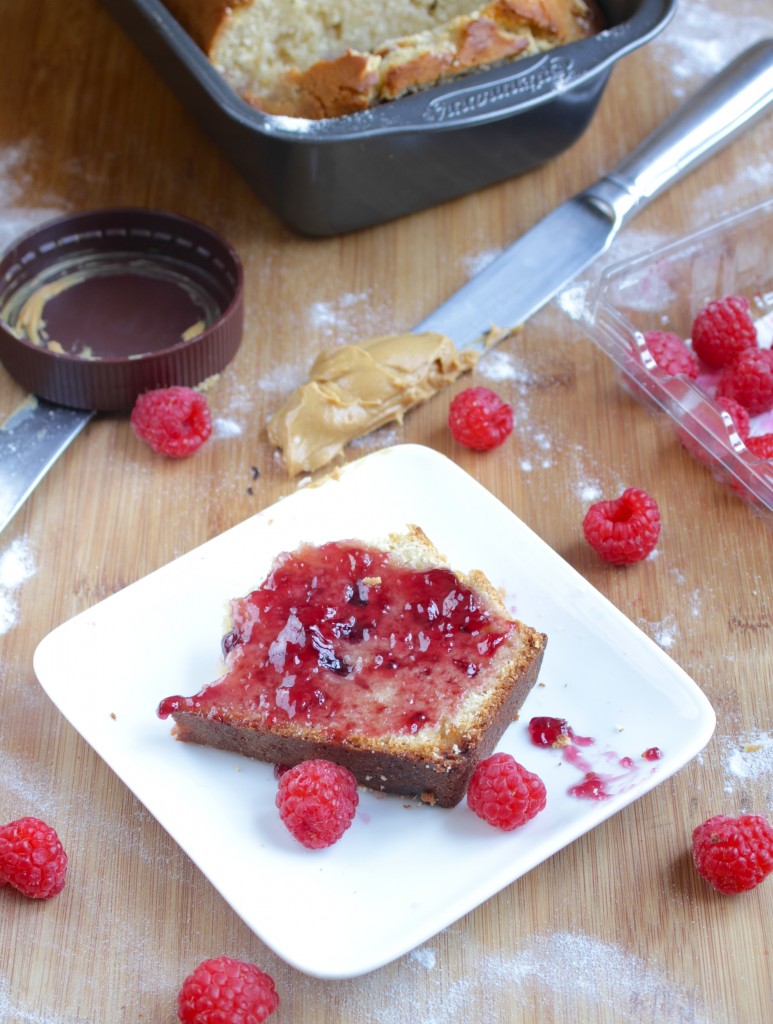 Gluten-Free White Chocolate Raspberry Loaf