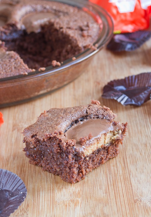 Reese’s Peanut Butter Cup Brownies
