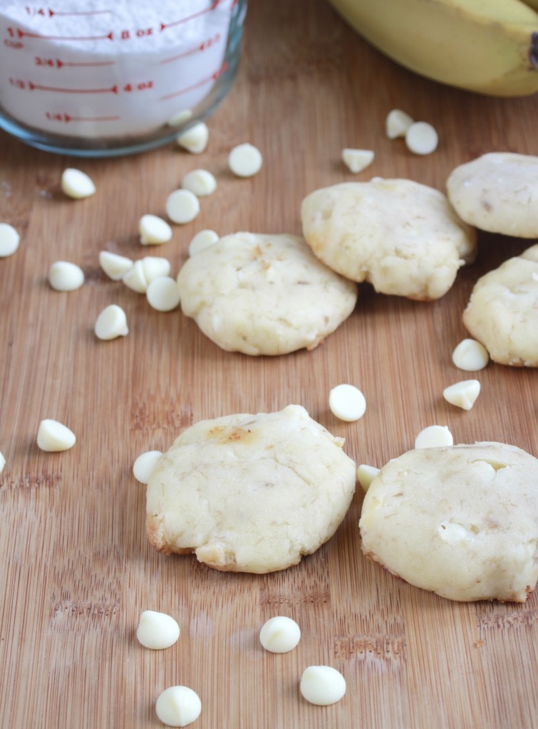 Banana White Chocolate Chip Cookies