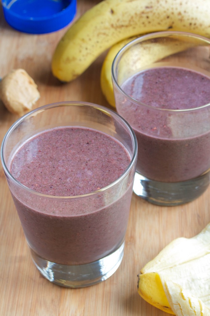 Vegan PB & J Smoothie