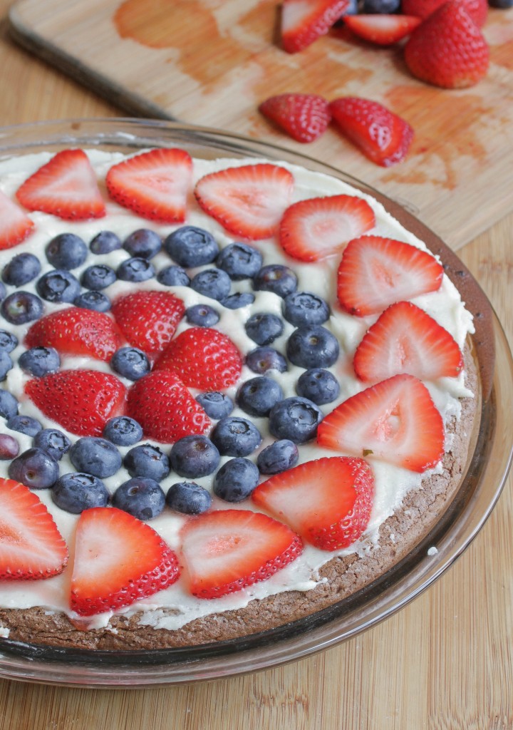 Gluten-Free Flag Cake