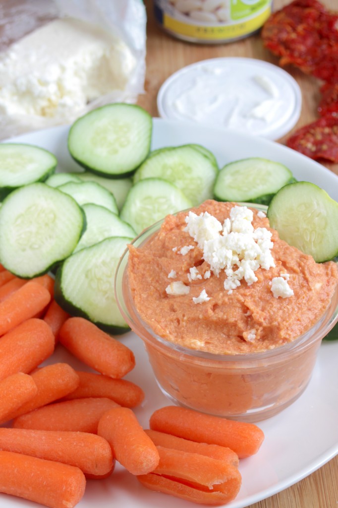 Creamy Feta and Sun-dried Tomato Dip