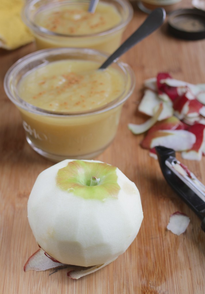 Homemade Peach Applesauce