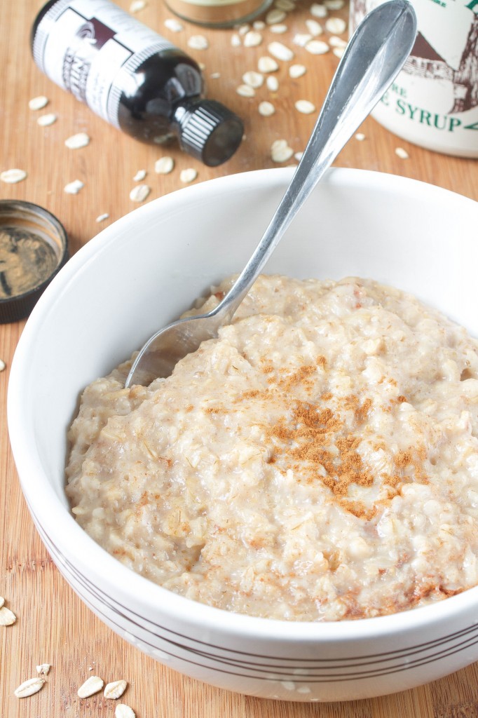 Maple Vanilla Oatmeal