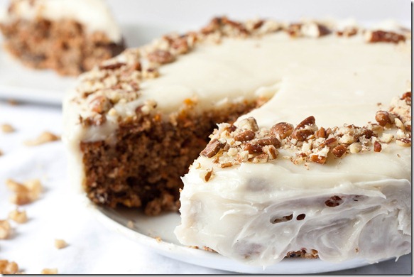 Gluten-Free Carrot Cake with Cream Cheese Frosting | The Wannabe Chef